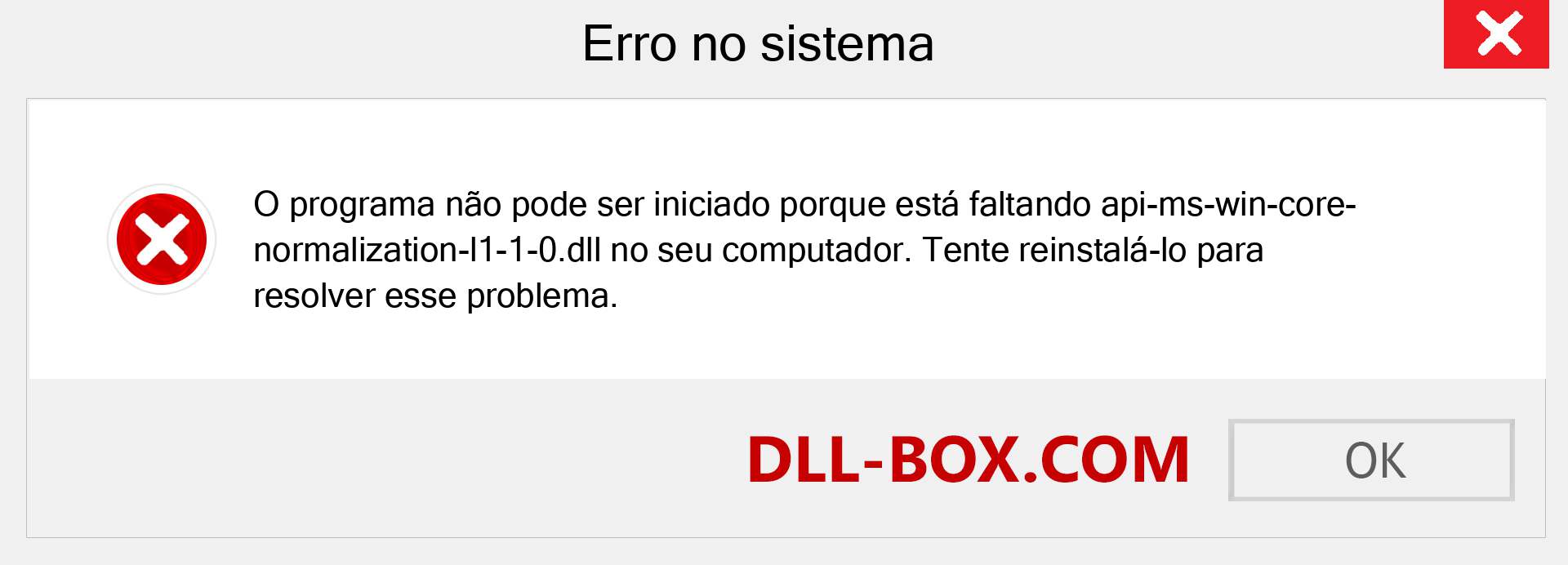 Arquivo api-ms-win-core-normalization-l1-1-0.dll ausente ?. Download para Windows 7, 8, 10 - Correção de erro ausente api-ms-win-core-normalization-l1-1-0 dll no Windows, fotos, imagens